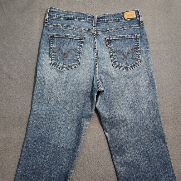 Levi's 512 Women 12 S/C Perfectly Slimming High Rise Bootcut Jeans - Picture 4 of 12